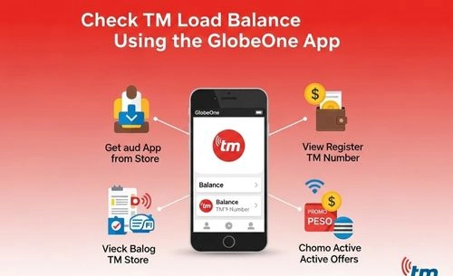 Check TM Load Balance Using the GlobeOne App