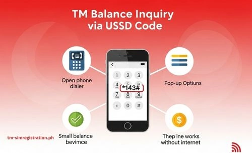 TM Balance Inquiry via USSD Code